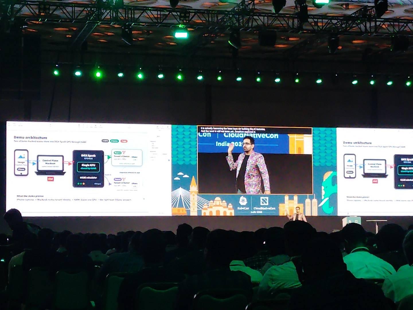 Saiyam Pathak 在 KubeCon India Keynote 中展示 HAMi GPU 共享演示